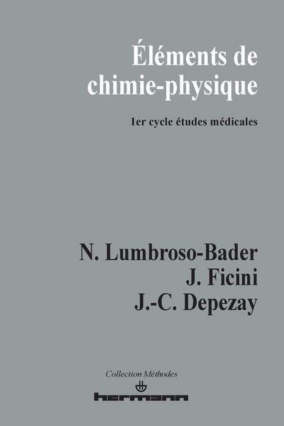 Produktbild: &Eacute;l&eacute;ments de chimie physique