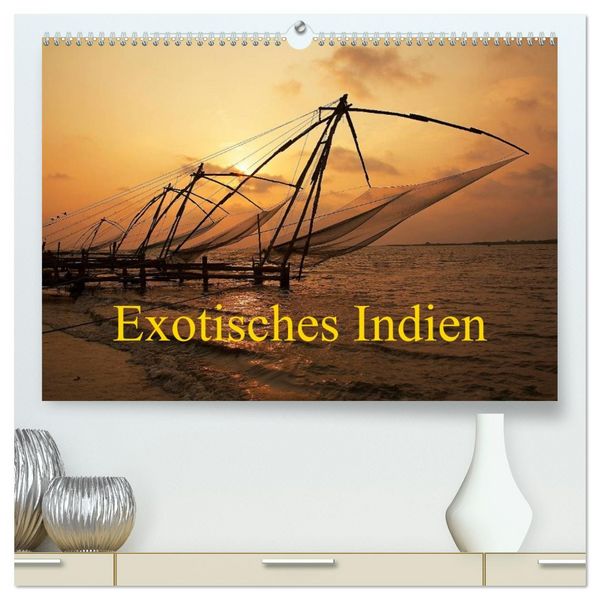 Produktbild: Exotisches Indien (hochwertiger Premium Wandkalender 2026 DIN A2 quer), Kunstdruck in Hochglanz
