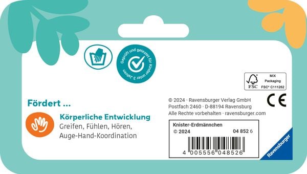 Produktbild: Play+ Knister-Erdm&auml;nnchen - ab 0 Monate