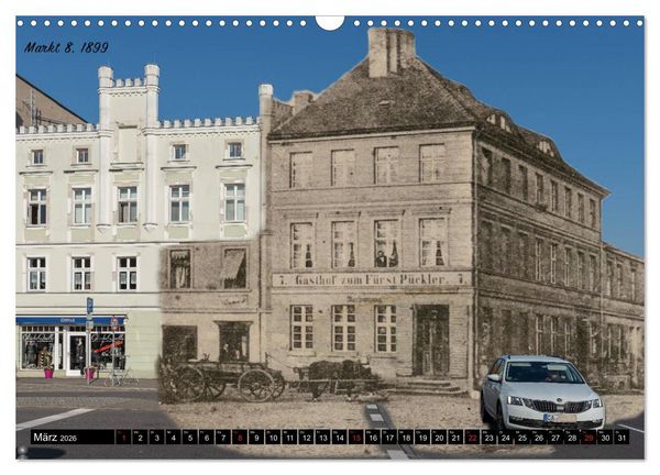 Produktbild: Peitzer Motive alt und neu (Wandkalender 2026 DIN A3 quer), CALVENDO Monatskalender