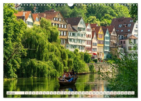 Produktbild: T&uuml;bingen - Schw&auml;bische Perle am Neckar (Wandkalender 2026 DIN A3 quer), CALVENDO Monatskalender