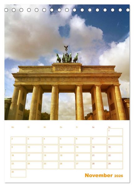 Produktbild: BERLIN geht immer (Tischkalender 2026 DIN A5 hoch), CALVENDO Monatskalender