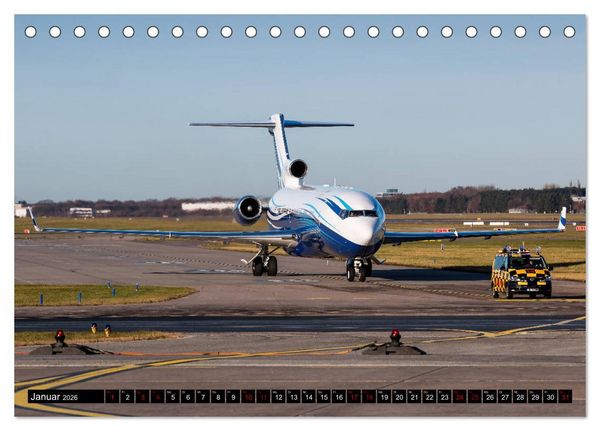 Produktbild: Faszination Fliegen (Tischkalender 2026 DIN A5 quer), CALVENDO Monatskalender