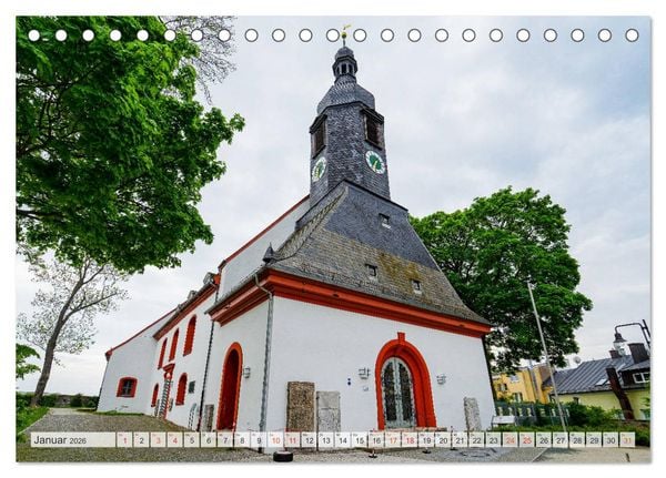 Produktbild: Hof Impressionen (Tischkalender 2026 DIN A5 quer), CALVENDO Monatskalender