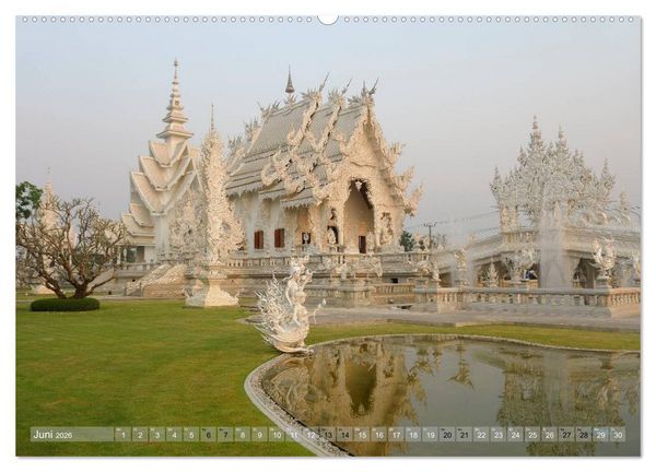 Produktbild: Thailand Christian Heeb (hochwertiger Premium Wandkalender 2026 DIN A2 quer), Kunstdruck in Hochglanz