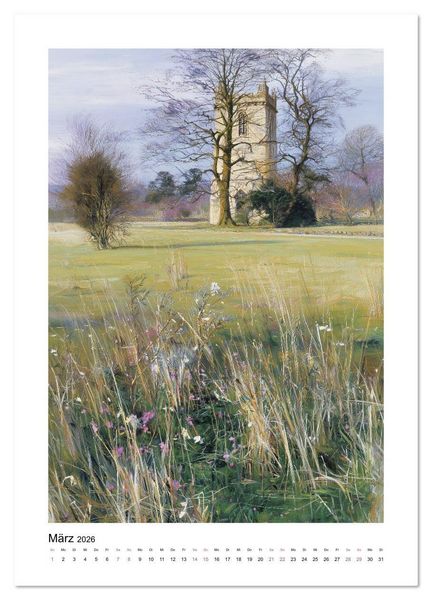 Produktbild: Turm-Romantik (hochwertiger Premium Wandkalender 2026 DIN A2 hoch), Kunstdruck in Hochglanz