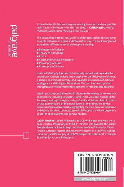 Produktbild: Issues in Philosophy