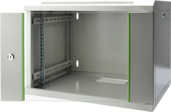 Produktbild: Digitus DN-19 07-U-EC 19 Zoll Wandgeh&auml;use (B x H x T) 600 x 416 x 450 mm 7 HE Lichtgrau (RAL 7035)