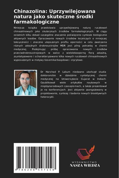 Produktbild: Chinazolina: Uprzywilejowana natura jako skuteczne &iquest;rodki farmakologiczne