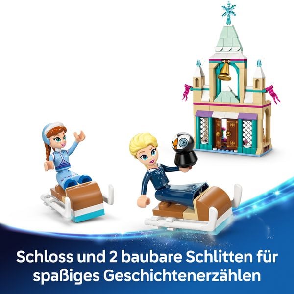 Produktbild: LEGO ǀ Disney 43265 Frozen Das Arendelle Schloss, Spielzeug mit Elsa