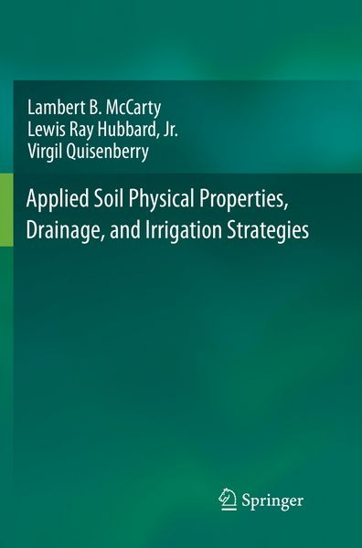 Produktbild: Applied Soil Physical Properties, Drainage, and Irrigation Strategies.