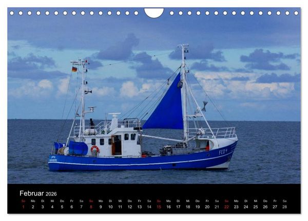 Produktbild: An der Nordsee (Wandkalender 2026 DIN A4 quer), CALVENDO Monatskalender