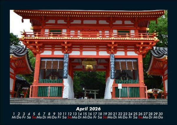 Produktbild: Tempel 2026 Fotokalender DIN A5