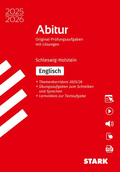 Produktbild: STARK Englisch - Abitur 2025/2026 Schleswig-Holstein - Pr&uuml;fungsvorbereitung