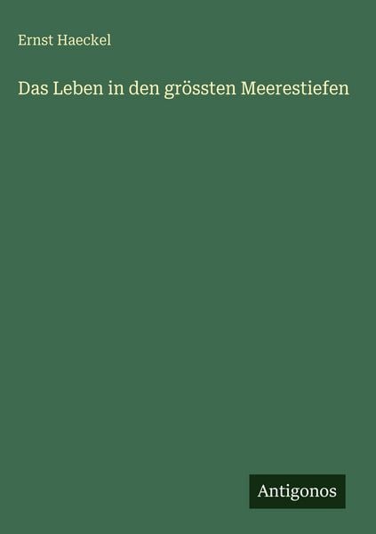 Produktbild: Das Leben in den gr&ouml;ssten Meerestiefen