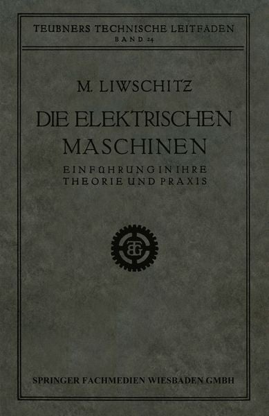 Produktbild: Die Elektrischen Maschinen