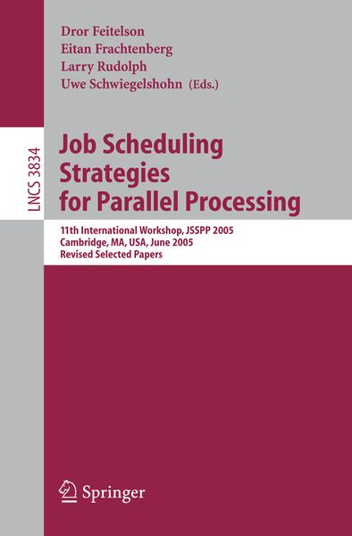 Produktbild: Job Scheduling Strategies for Parallel Processing