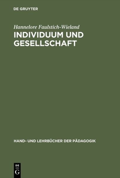 Produktbild: Individuum und Gesellschaft