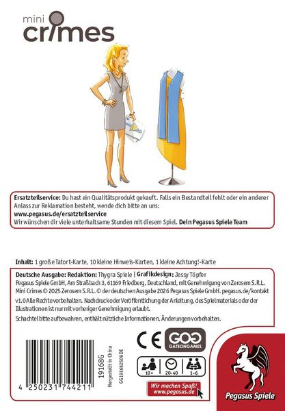 Produktbild: MiniCrimes - Beinahe Original