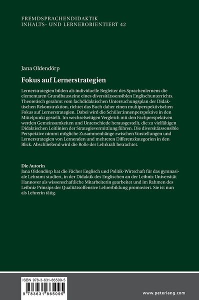 Produktbild: Fokus auf Lernerstrategien