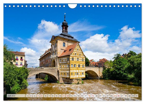 Produktbild: Bamberg Impressionen (Wandkalender 2026 DIN A4 quer), CALVENDO Monatskalender