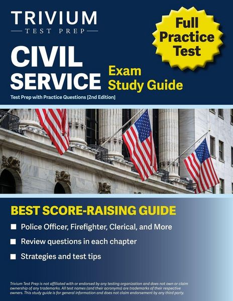 Produktbild: Civil Service Exam Study Guide