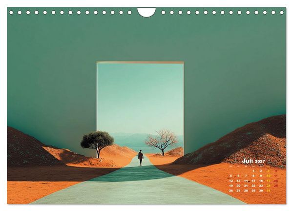 Produktbild: Die Essenz der leisen Formen (Wandkalender 2027 DIN A4 quer), CALVENDO Monatskalender