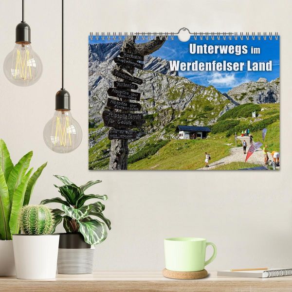 Produktbild: Unterwegs im Werdenfelser Land (Wandkalender 2026 DIN A4 quer), CALVENDO Monatskalender