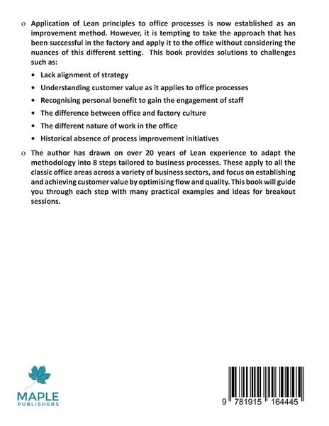 Produktbild: The Strategic Lean Office