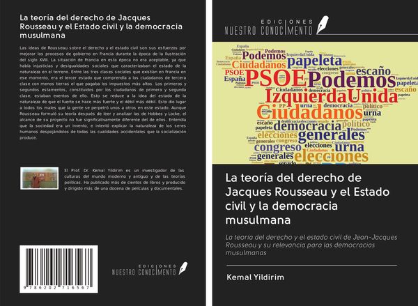 Produktbild: La teor&iacute;a del derecho de Jacques Rousseau y el Estado civil y la democracia musulmana