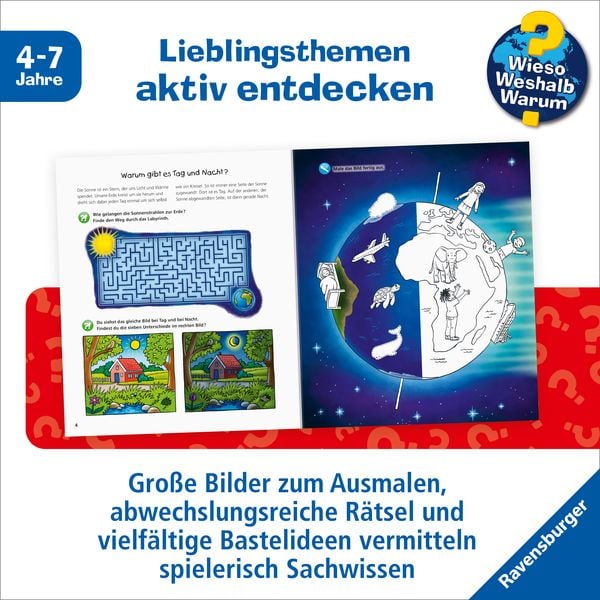Wieso? Weshalb? Warum? aktiv-Heft - Weltraum