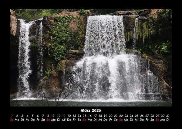 Produktbild: Wasserf&auml;lle 2026 Fotokalender DIN A3