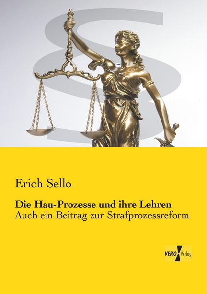 Produktbild: Die Hau-Prozesse und ihre Lehren