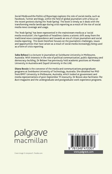 Produktbild: Social Media and the Politics of Reportage