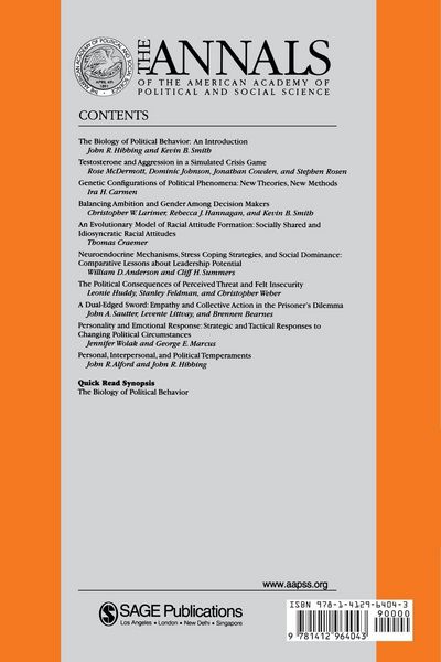 Produktbild: The Biology of Political Behavior