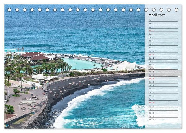Produktbild: TENERIFFA - Zauberhafte Vulkaninsel (Tischkalender 2027 DIN A5 quer), CALVENDO Monatskalender