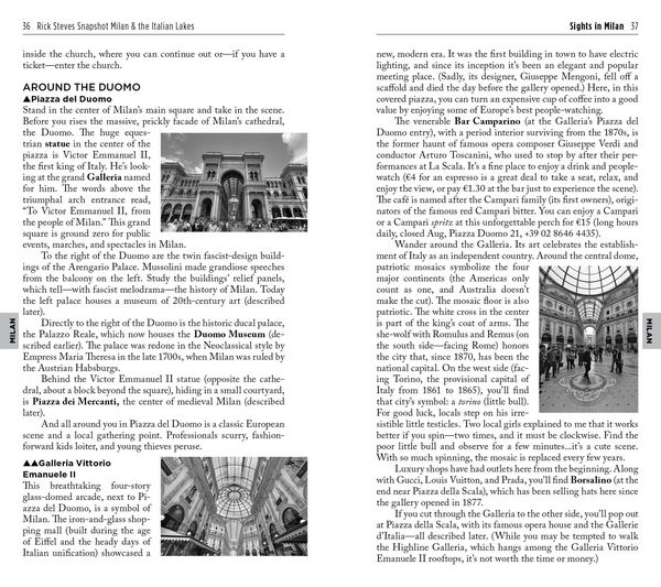 Produktbild: Rick Steves Snapshot Milan & the Italian Lakes (Sixth Edition)