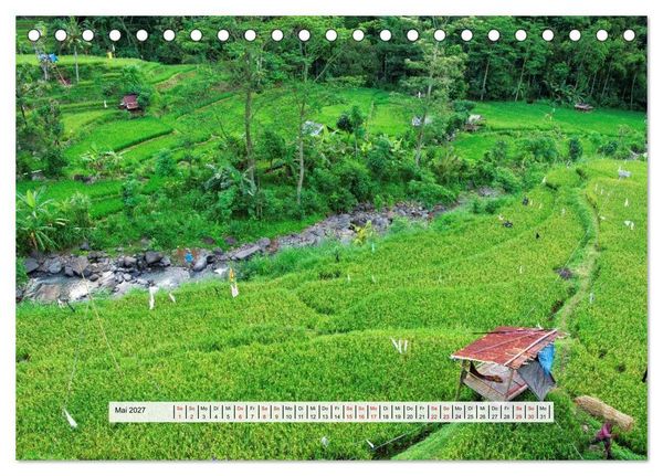 Produktbild: Bali - Faszination Indonesien (Tischkalender 2027 DIN A5 quer), CALVENDO Monatskalender