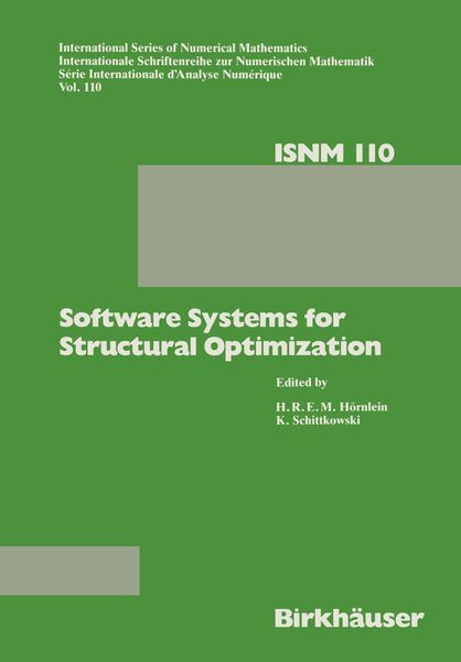 Produktbild: Software Systems for Structural Optimization