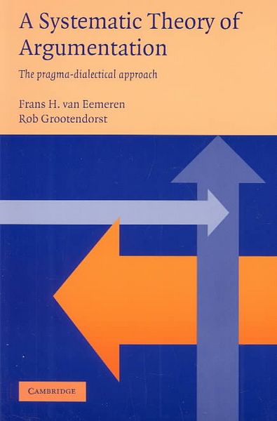Produktbild: A Systematic Theory of Argumentation