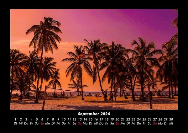 Produktbild: Palmentraum 2026 Fotokalender DIN A3