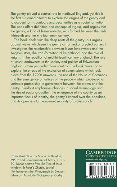 Produktbild: The Origins of the English Gentry