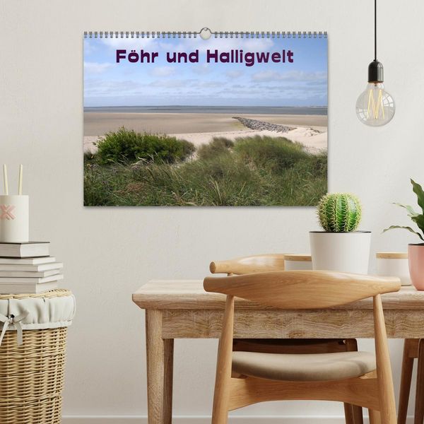 Produktbild: F&ouml;hr und Halligwelt 2026 (Wandkalender 2026 DIN A3 quer), CALVENDO Monatskalender
