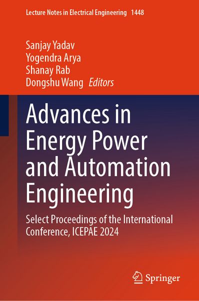 Produktbild: Advances in Energy Power and Automation Engineering