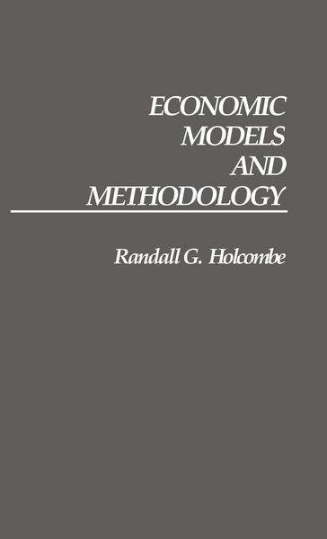 Produktbild: Economic Models and Methodology