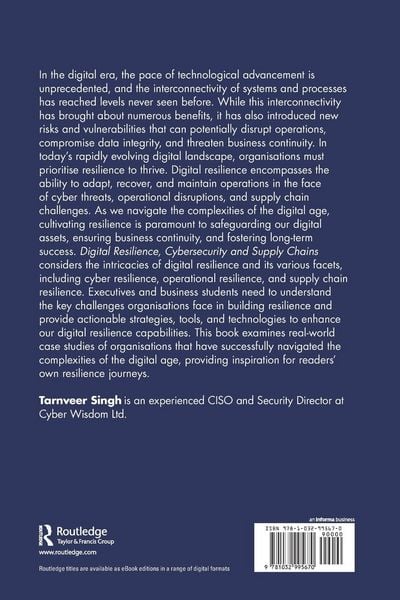 Produktbild: Digital Resilience, Cybersecurity and Supply Chains
