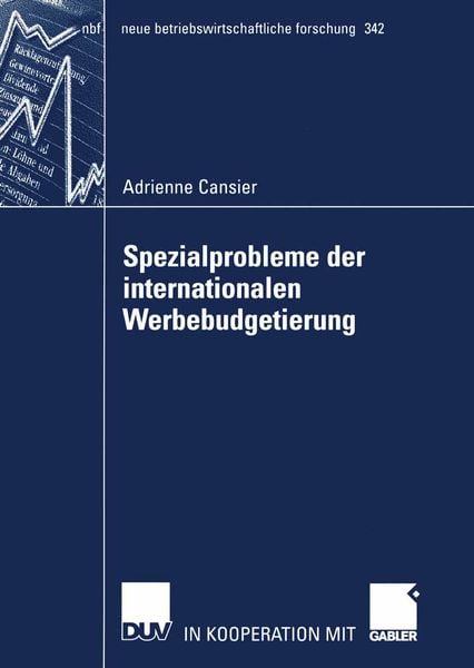 Produktbild: Spezialprobleme der internationalen Werbebudgetierung