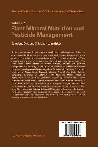 Produktbild: Production Practices and Quality Assessment of Food Crops