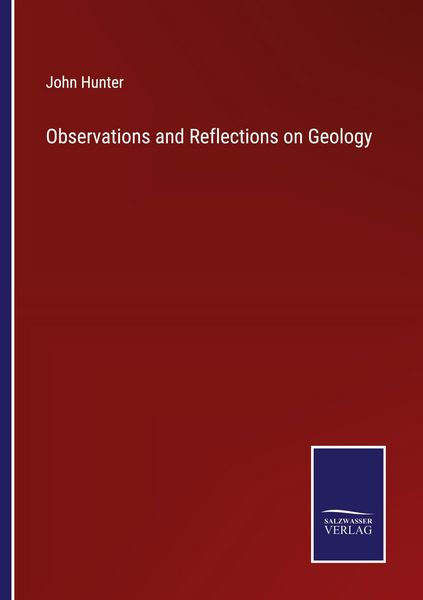 Produktbild: Observations and Reflections on Geology