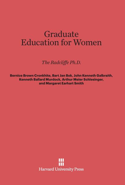 Produktbild: Graduate Education for Women
